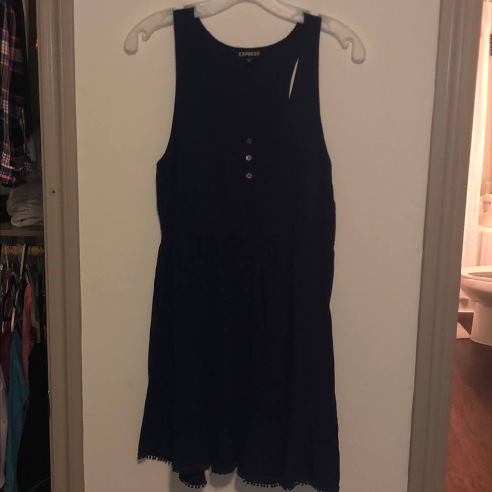 Navy Blue Dress